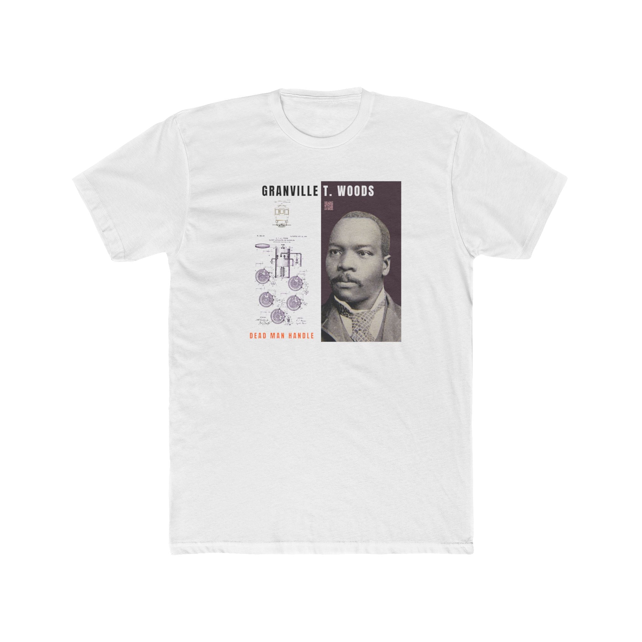 Granville T. Woods, Unisex, Historical Portrait T-Shirt (City Champs)