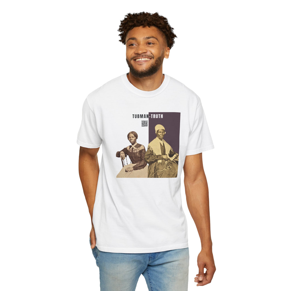 Tubman-Truth Historical Portrait Graphic Tee (City Champs)