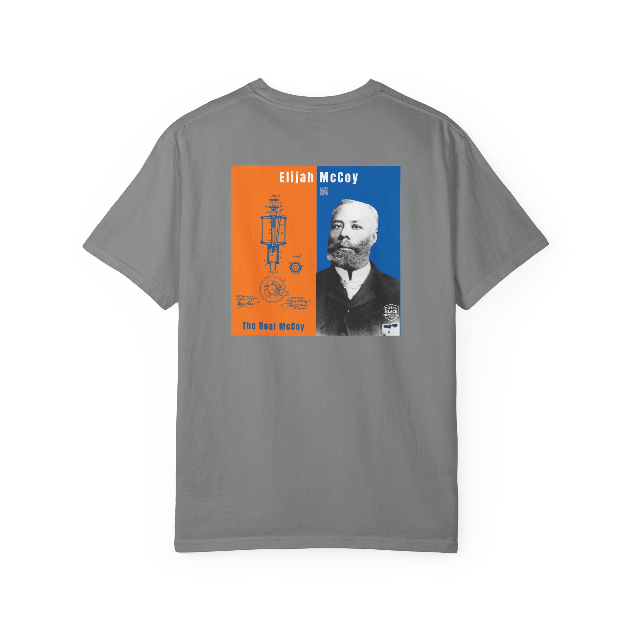 Elijah McCoy, Unisex, 2 Side, Historical Portrait T-shirt