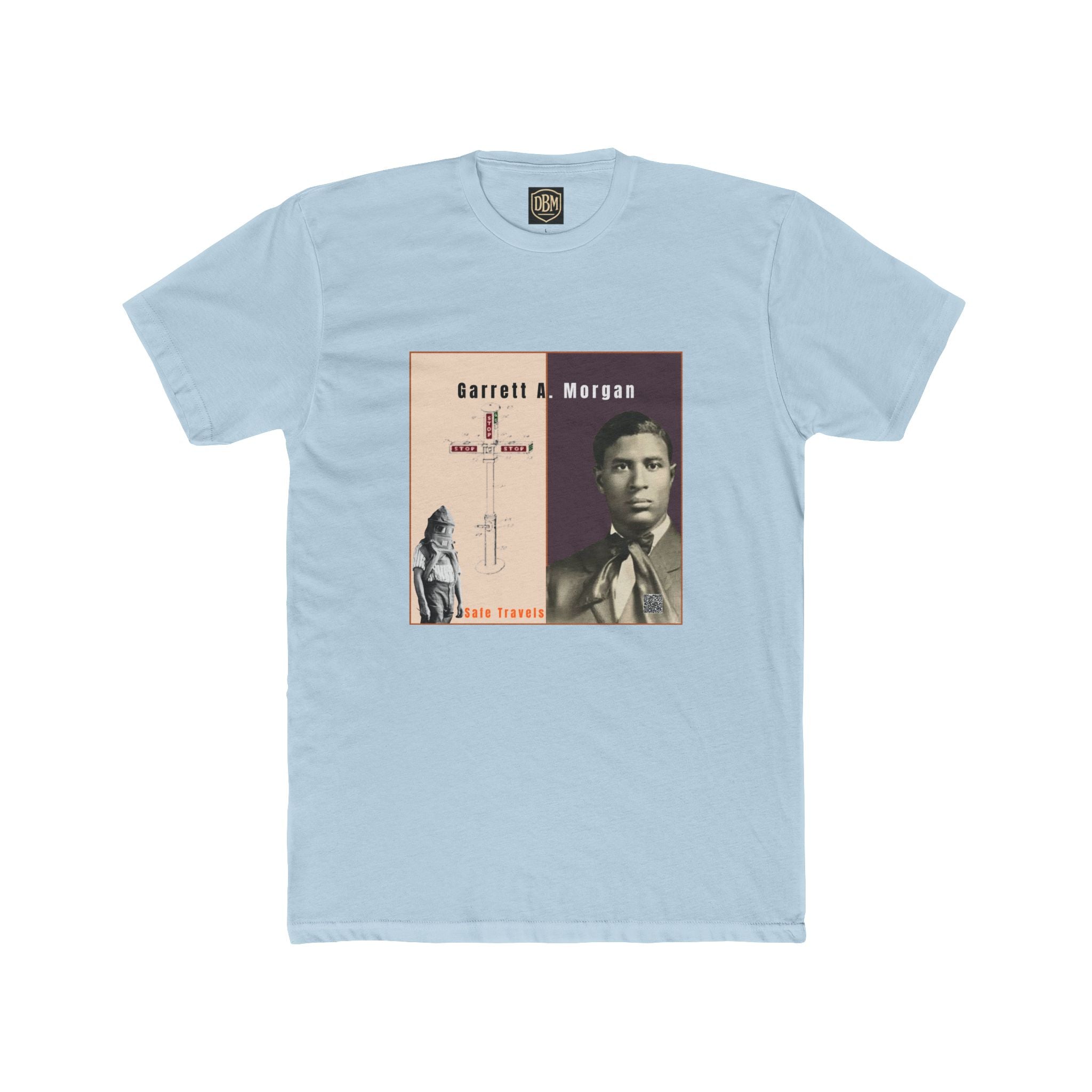 Garrett A. Morgan, Unisex, Historical Portrait T-Shirt
