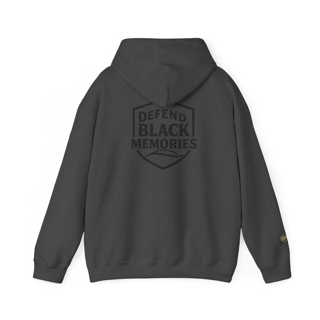 Defend Black Memories: Garrett A. Morgan Tribute Hoodie Big Back Logo Graphic Sweatshirt