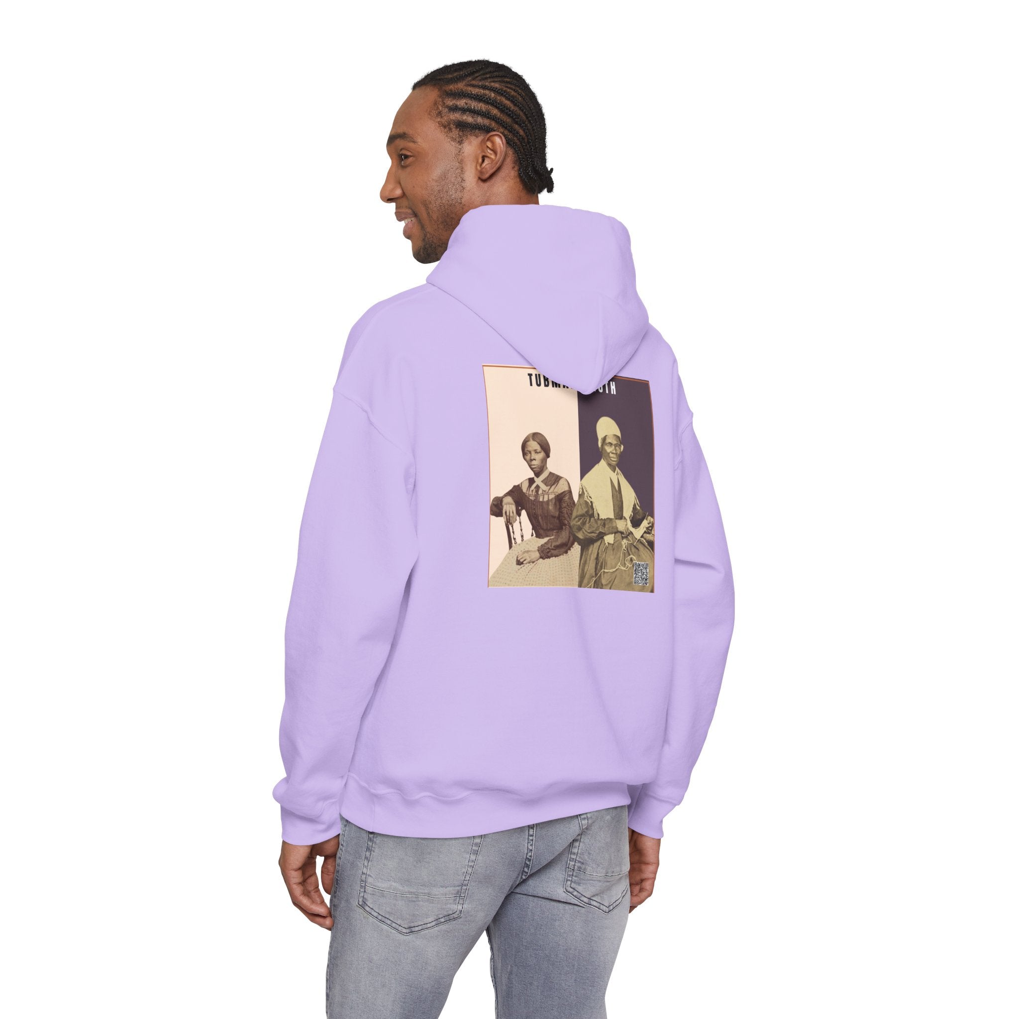 Tubman-Truth, Unisex, Historical Portrait, Heavy Blend™ Hooded Sweatshirt