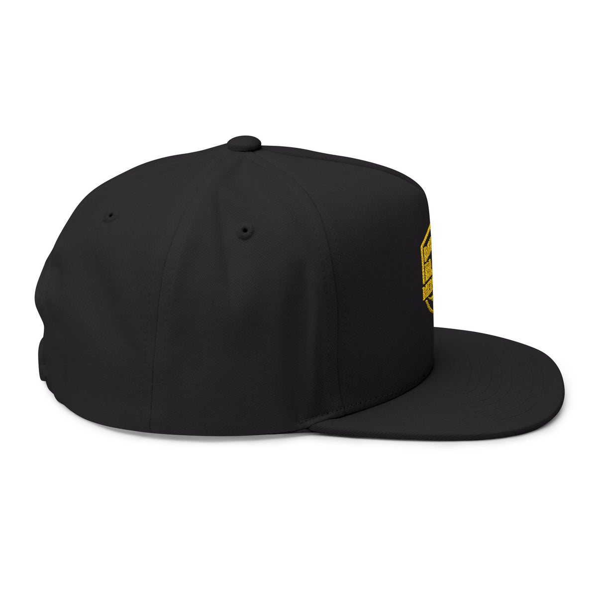 Defend Black Memories Flat Bill Cap (Embroidery)