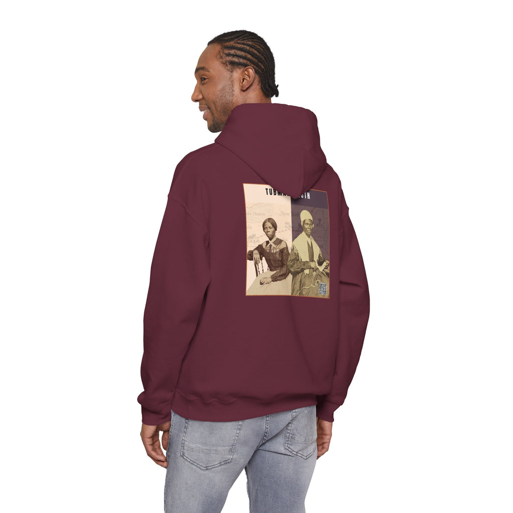 Tubman-Truth, Unisex, Historical Portrait, Heavy Blend™ Hooded Sweatshirt