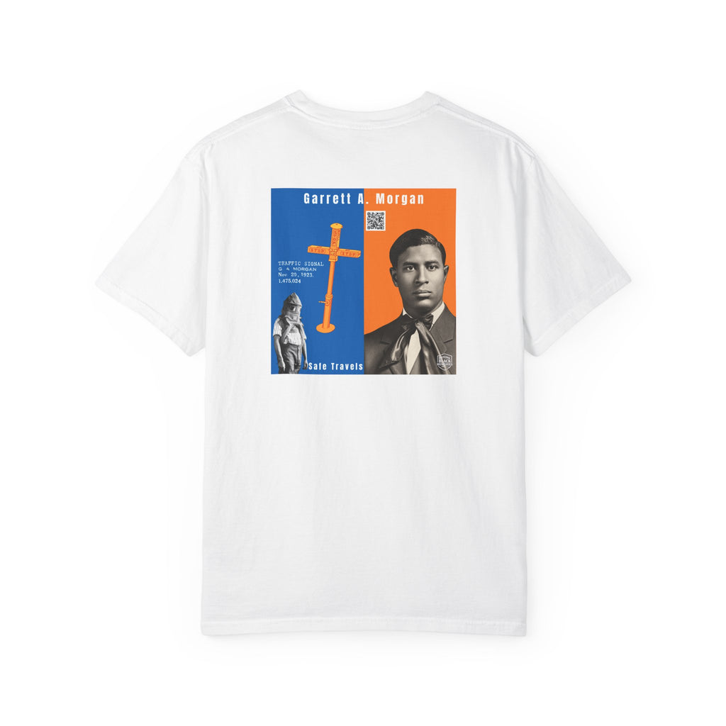 Garrett A. Morgan, 2 Side, Historical Portrait T-shirt (City Champs)