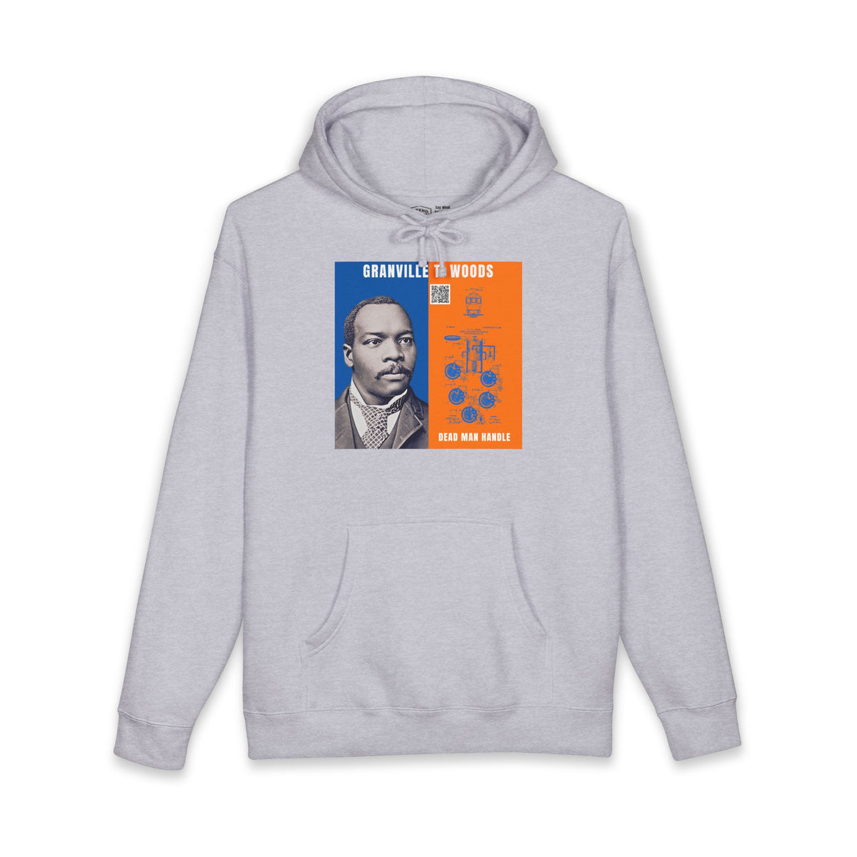 Granville T. Woods Portrait Hoodie -Historical Portrait Hoodie