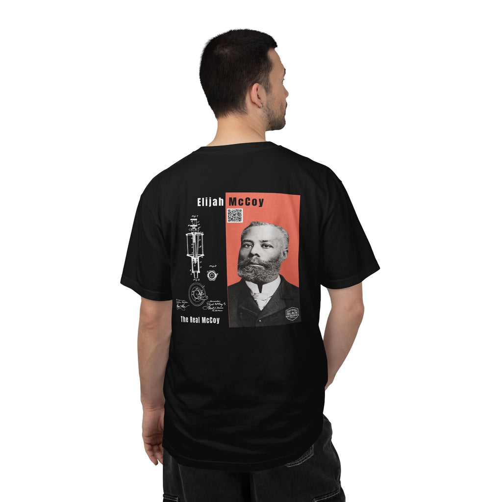 Elijah McCoy, Unisex, 2 Side, Historical Portrait T-shirt