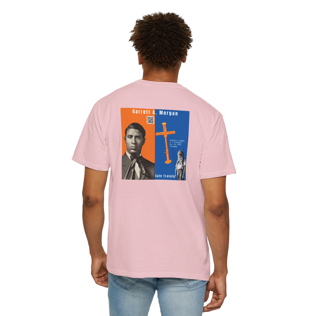 Garrett A. Morgan, 2 Side, Historical Portrait T-shirt (City Champs)