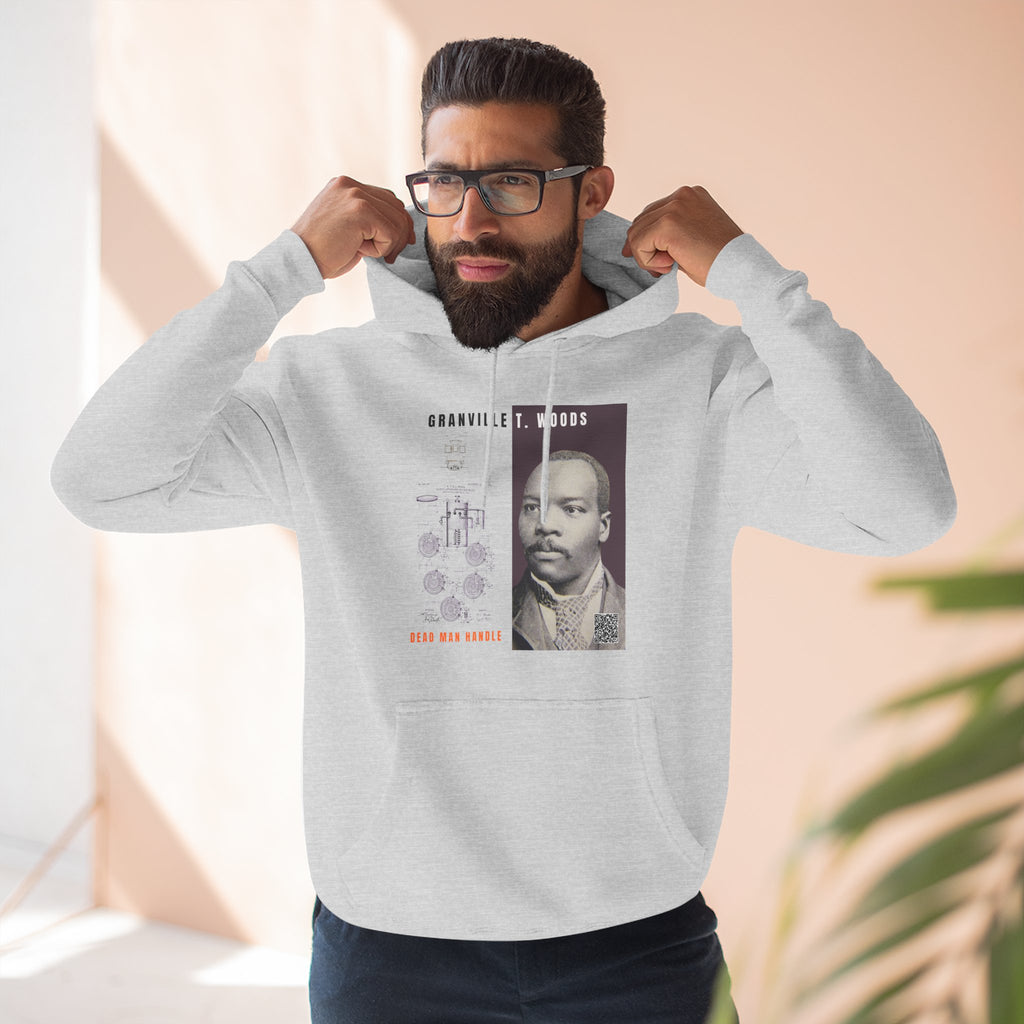 Granville T. Woods, Three-panel Historical Portrait Hoodie