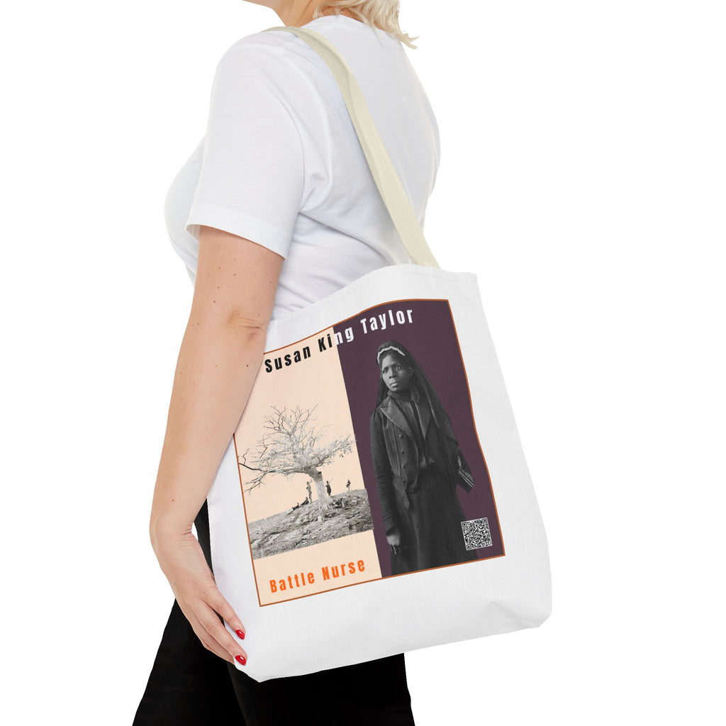 Susan King Taylor Tote Bag (White)