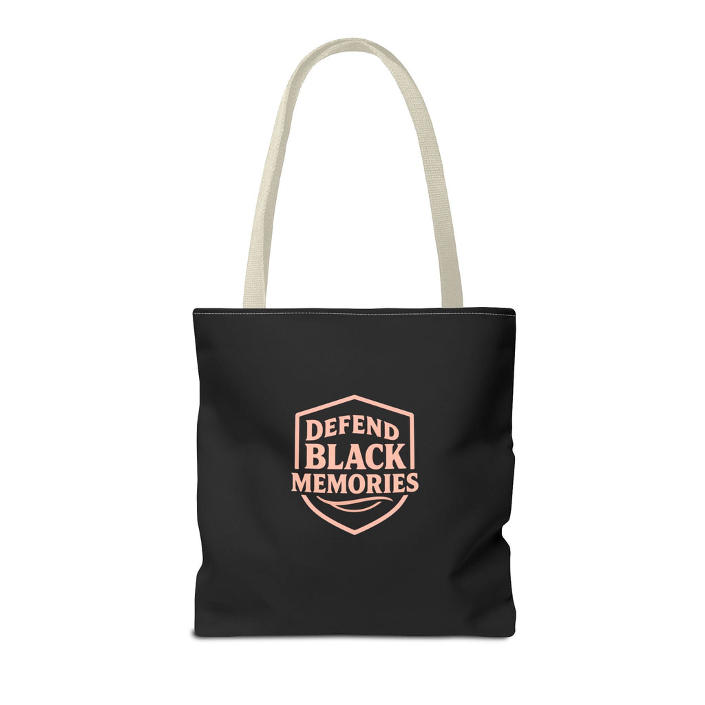 Garrett A. Morgan Tribute Tote Bag — Black Brilliance Spotlight with QR Code
