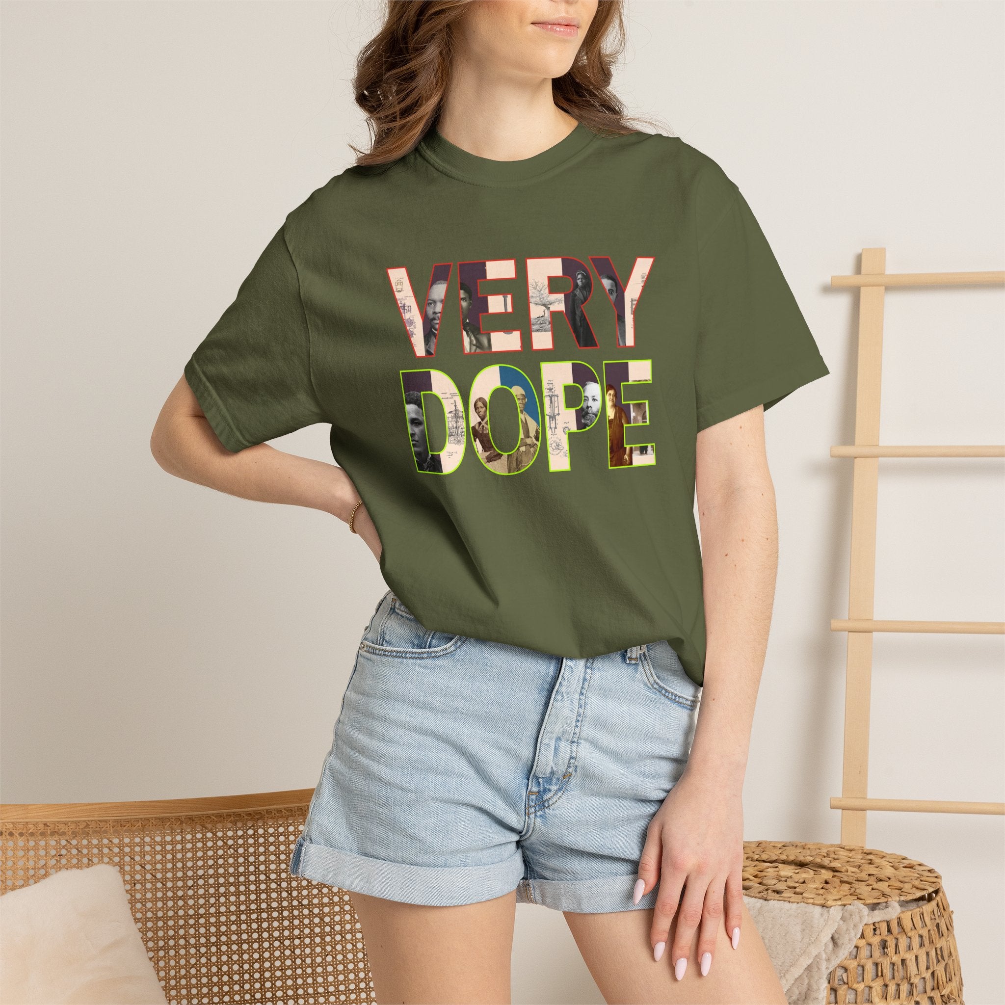Very Dope 'Defend Black Memories' Icons Tee — Oversized Boxy T-Shirt