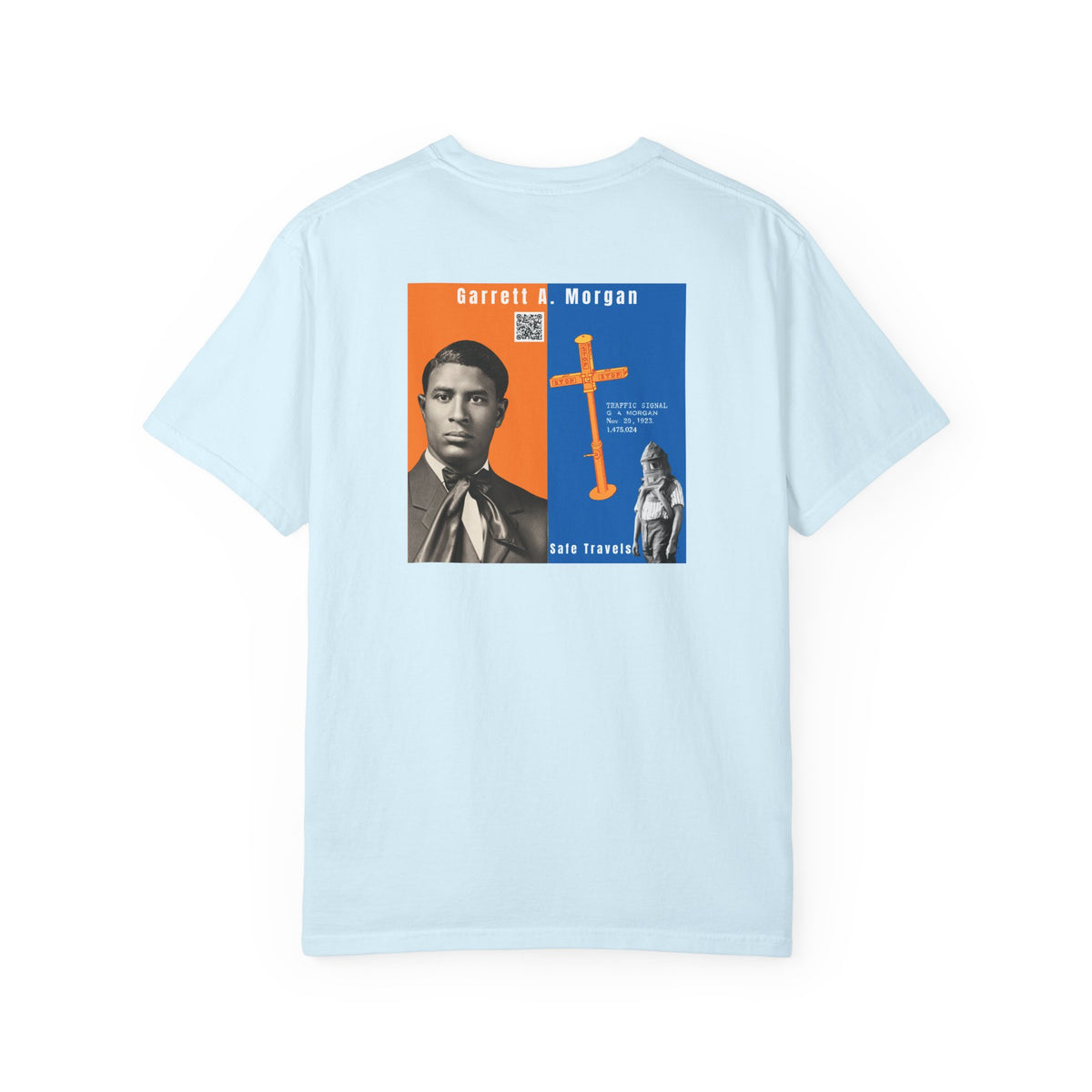 Garrett A. Morgan, 2 Side, Historical Portrait T-shirt (City Champs)