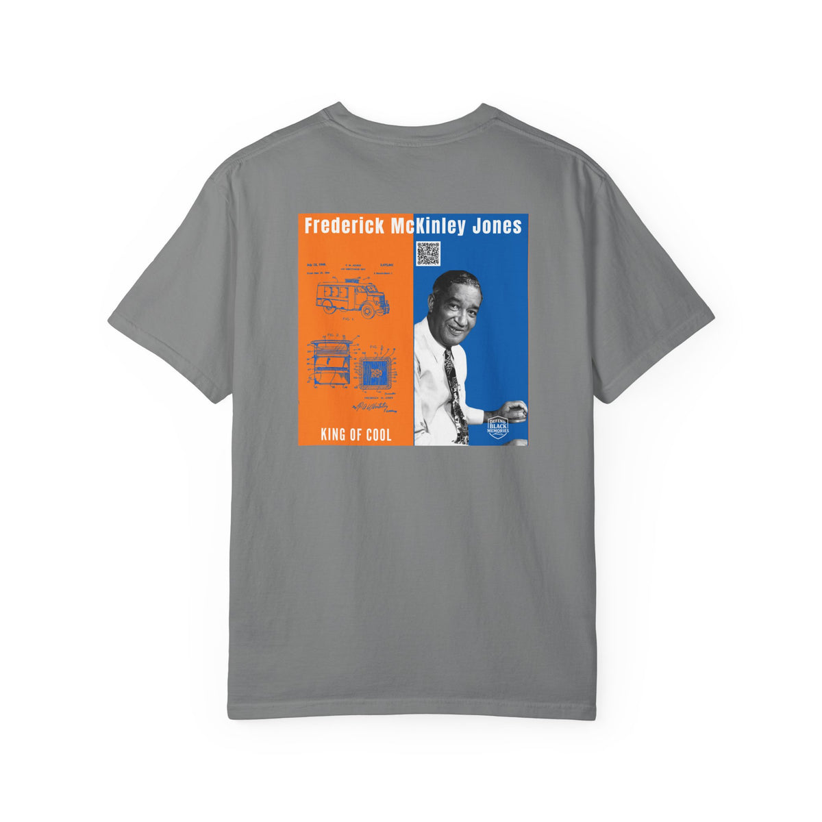 Frederick McKinley Jones, 2 Side, Unisex, Historical Portrait T-shirt (CIty Champs)