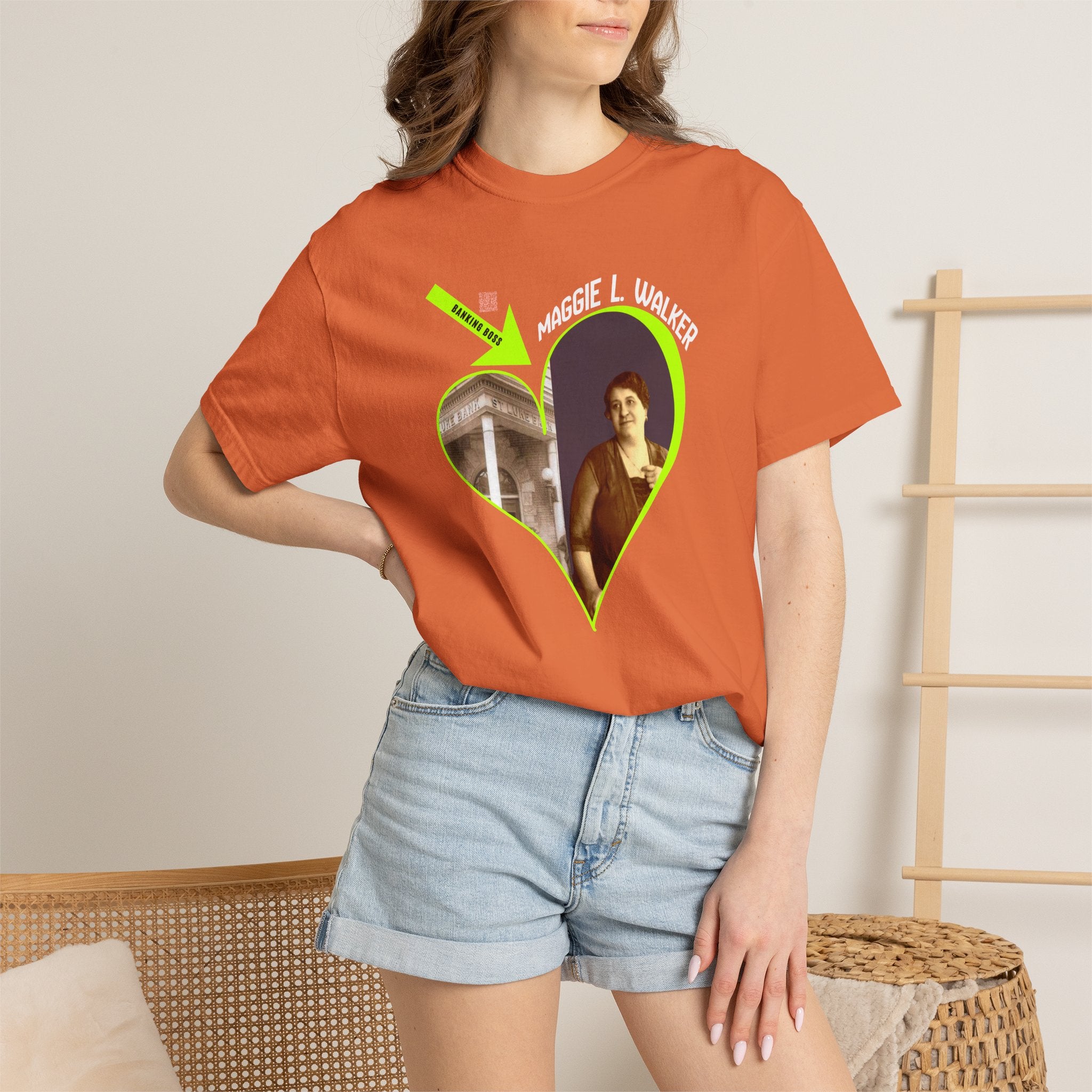 Maggie L. Walker Tribute Tee...First Woman to Charter a Bank