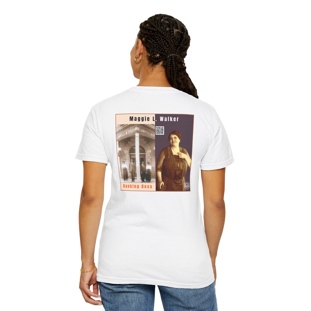 Maggie L. Walker, Unisex, 2 Side Historical Portrait T-shirt
