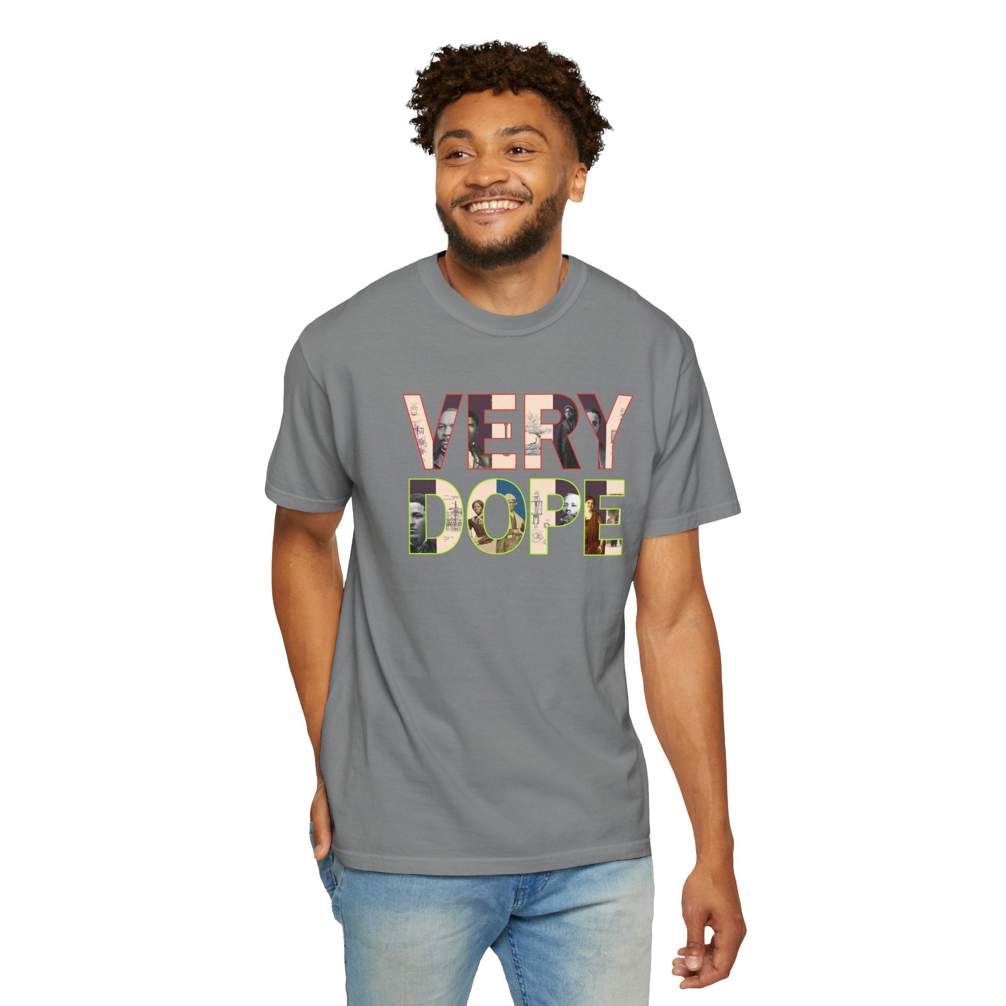 Very Dope 'Defend Black Memories' Icons Tee — Oversized Boxy T-Shirt
