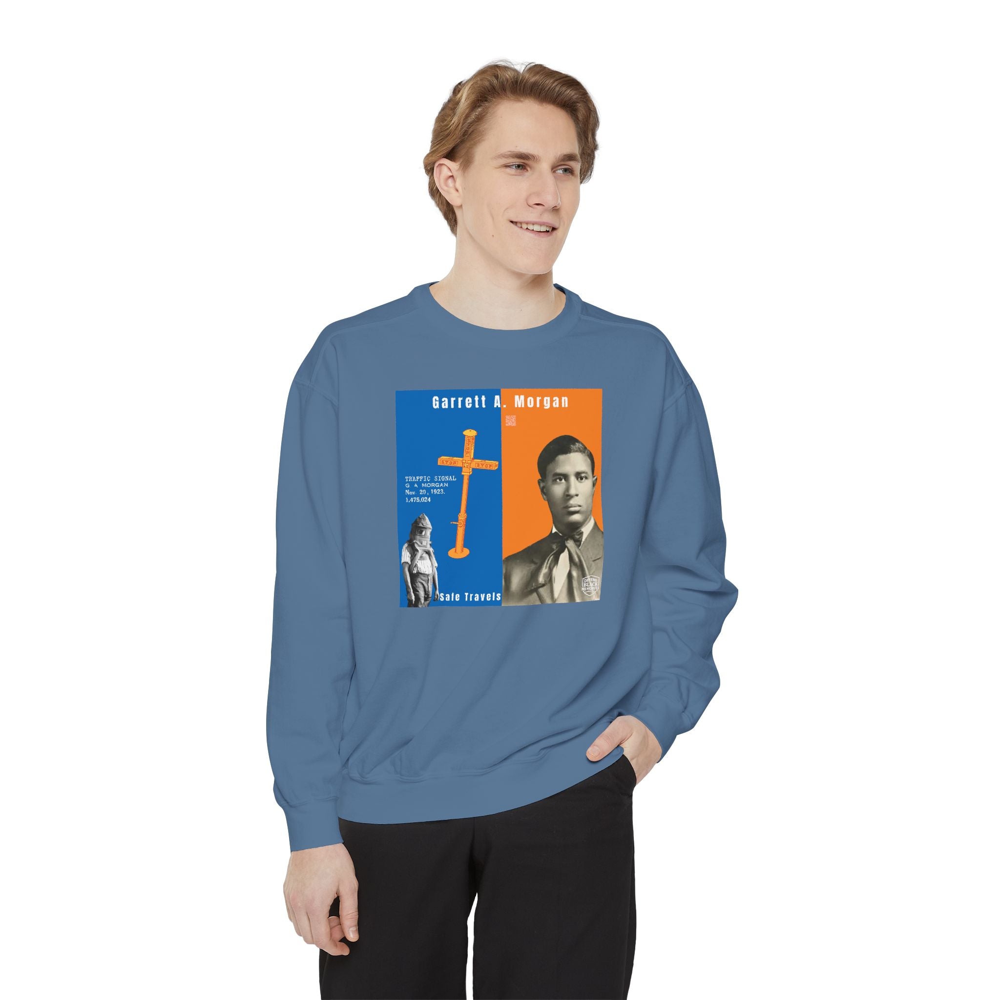 Garrett A. Morgan, Unisex, Garment-Dyed Sweatshirt City Champs)