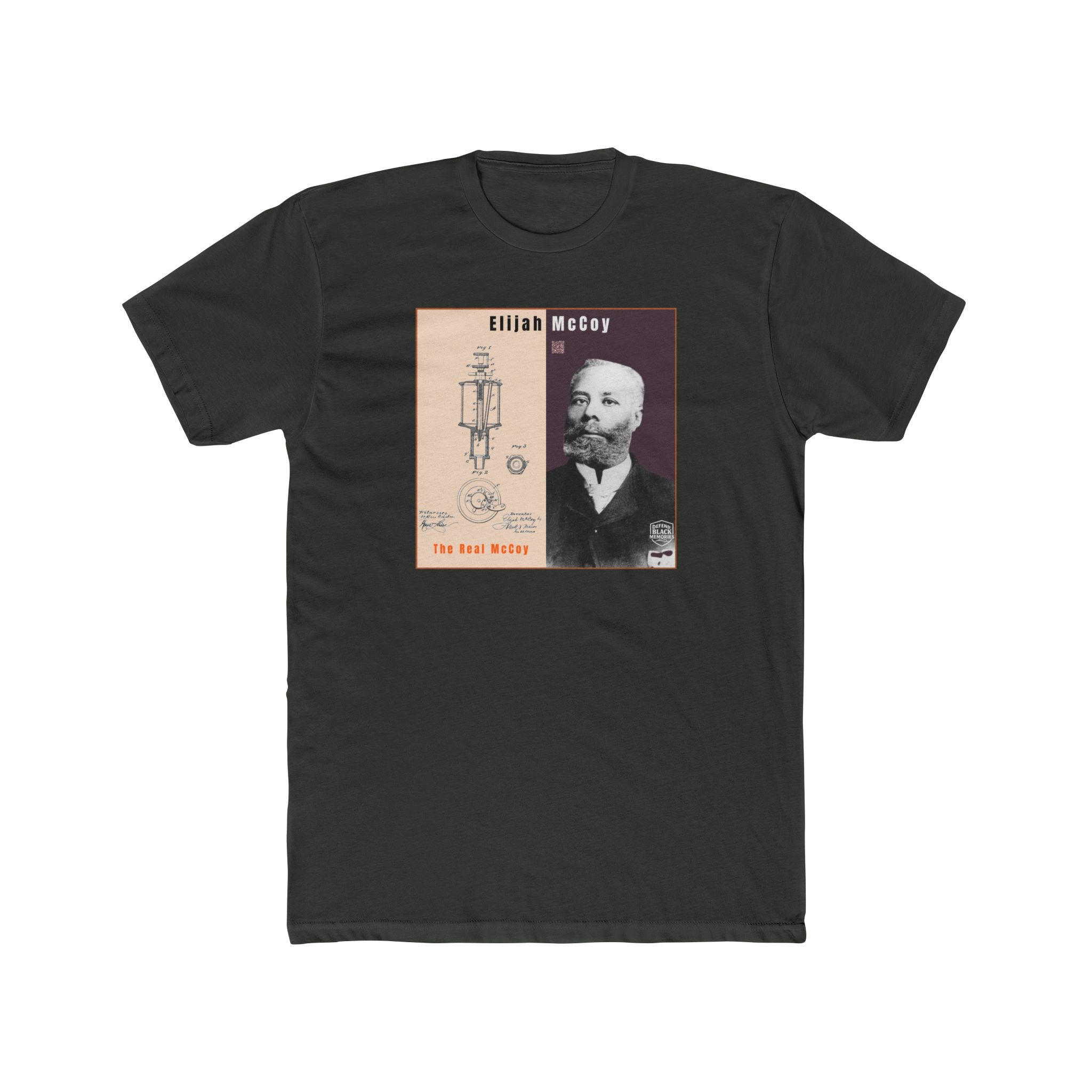 Elijah McCoy, Unisex, Historical Portrait -Shirt (City Champs)