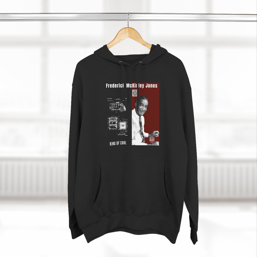 Frederick McKinley Jones, Unisex, Three-panel Historical Portrait Hoodie (City Champs)