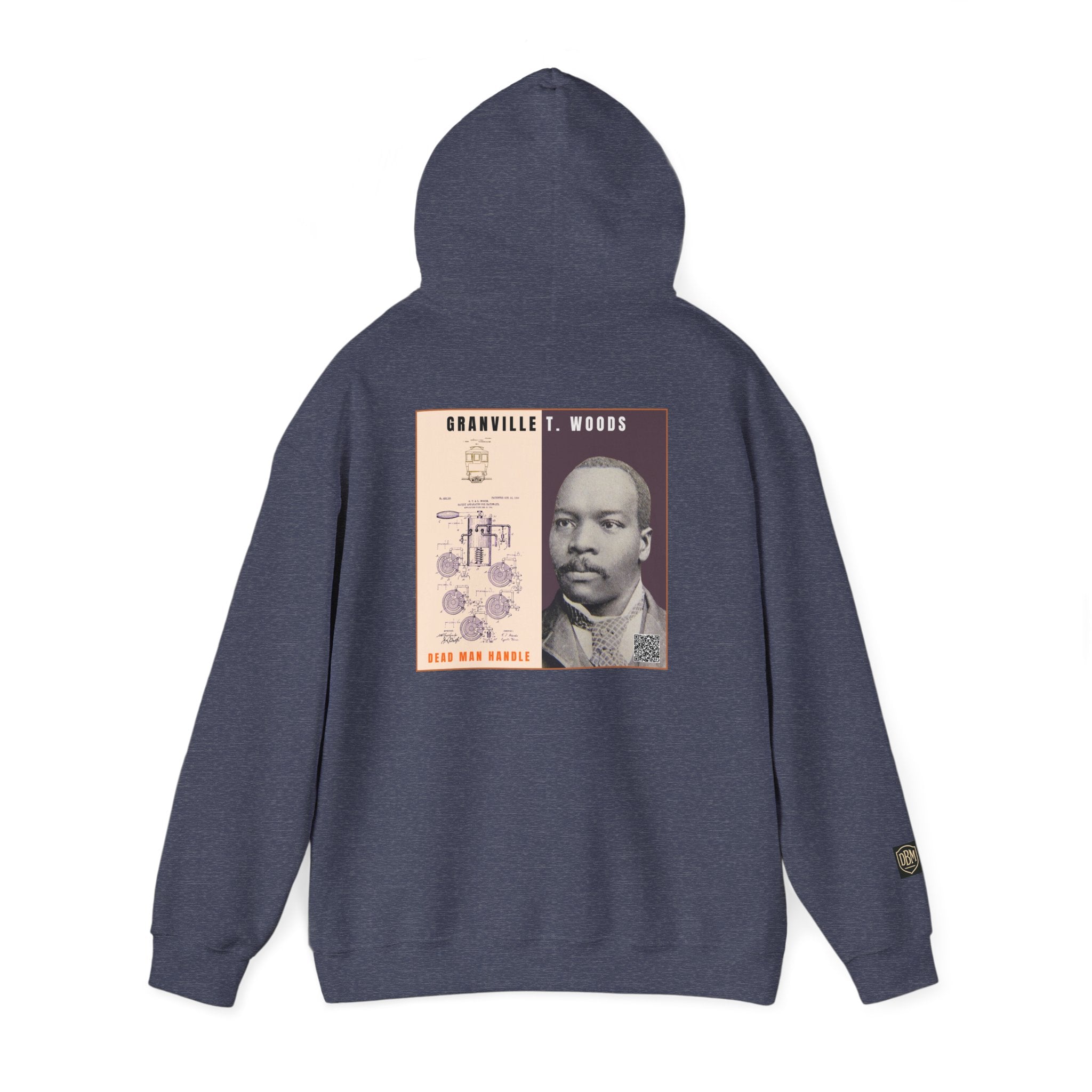 Granville T. Woods, Unisex, Historical Portrait, Heavy Blend™ Hooded Sweatshirt