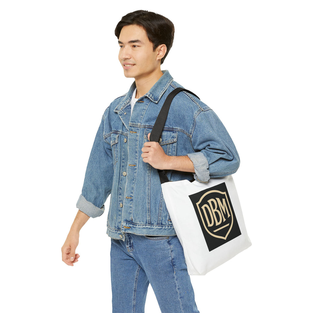 Shield Logo Shoulder Bag (White)