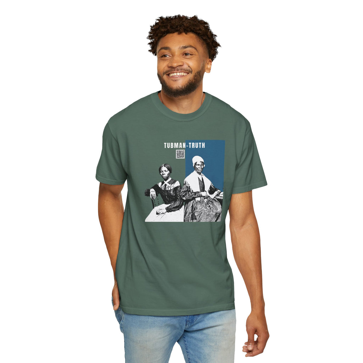 Tubman-Truth Historical Portrait Graphic Tee (City Champs)
