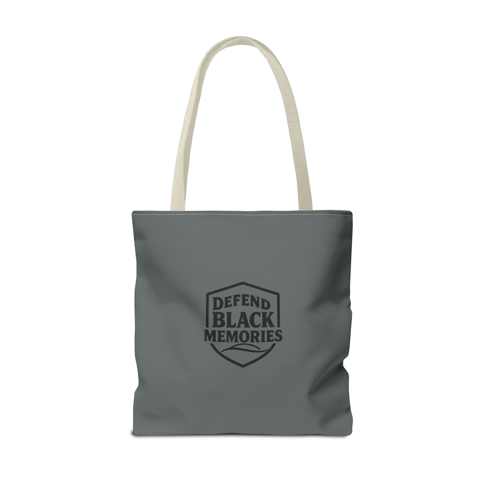 Tubman-Truth Brooch Graphic Tote Bag (Dark grey)