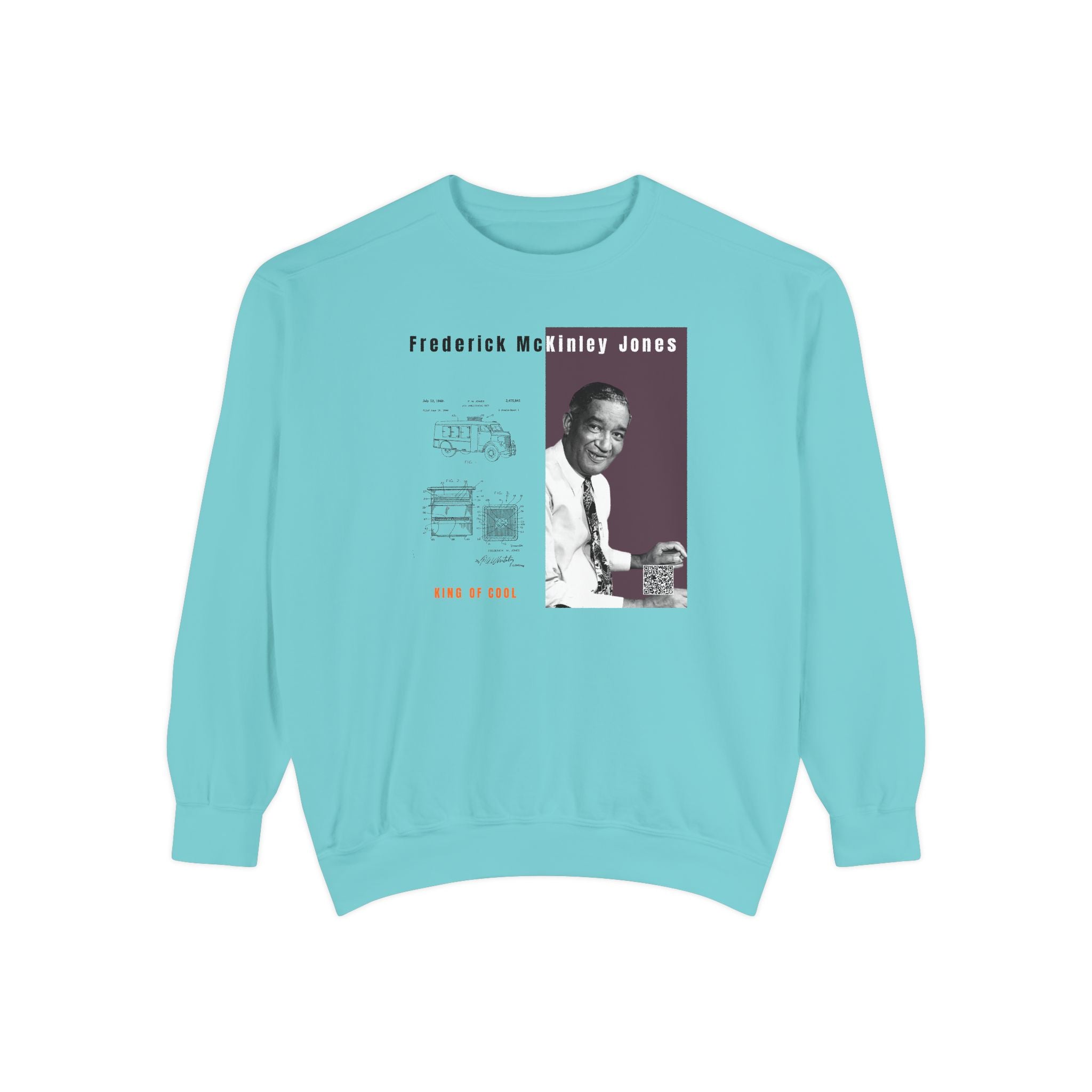 Frederick McKinley Jones, Unisex, Garment-Dyed Sweatshirt