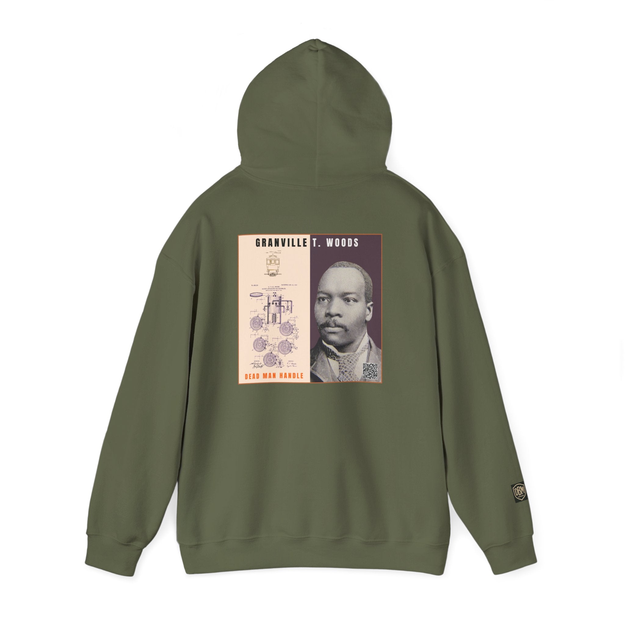 Granville T. Woods, Unisex, Historical Portrait, Heavy Blend™ Hooded Sweatshirt