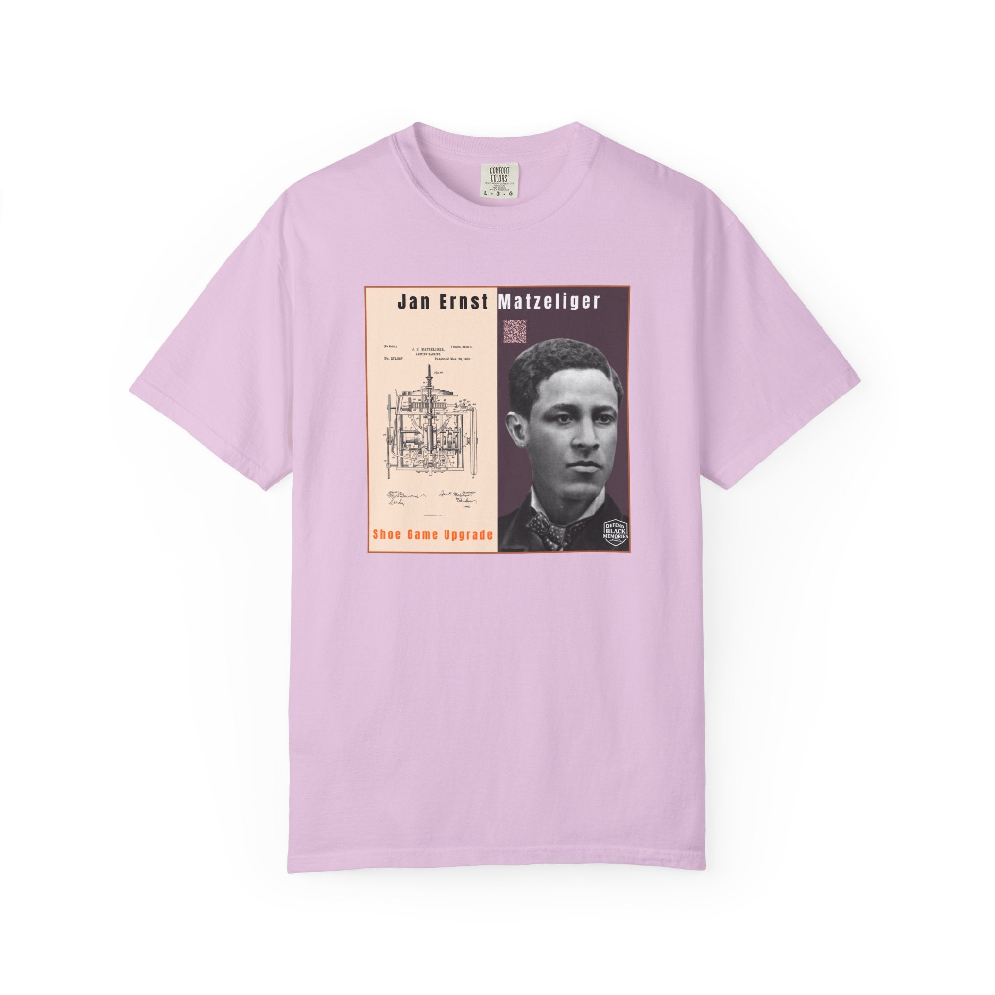 Jan Ernst Matzeliger Portrait T-Shirt – Historical Inventor Graphic Tee (City Champs)