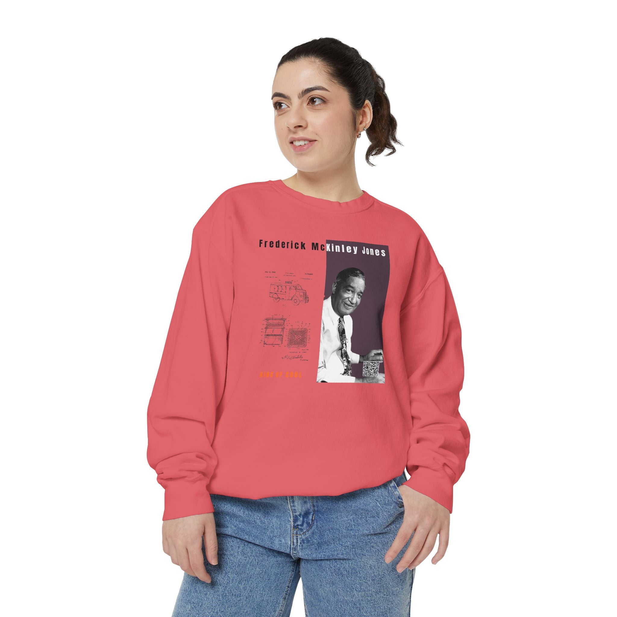 Frederick McKinley Jones, Unisex, Garment-Dyed Sweatshirt