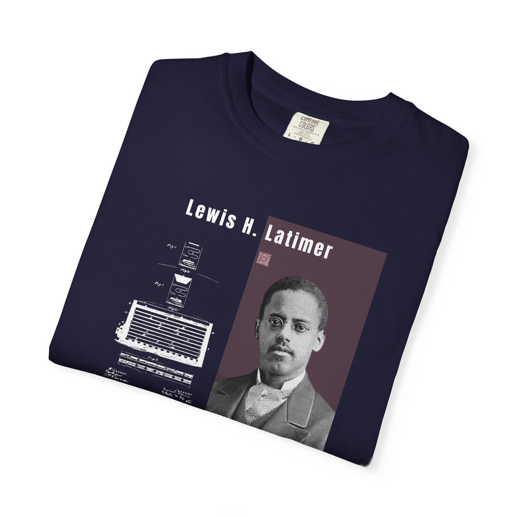 Lewis H. Latimer, Unisex, Historical Portrait T-shirt (City Champs)