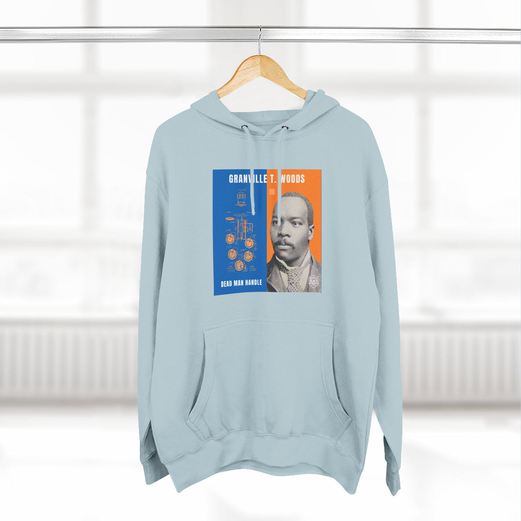 Granville T. Woods, Three-panel Historical Portrait Hoodie (City Champs)
