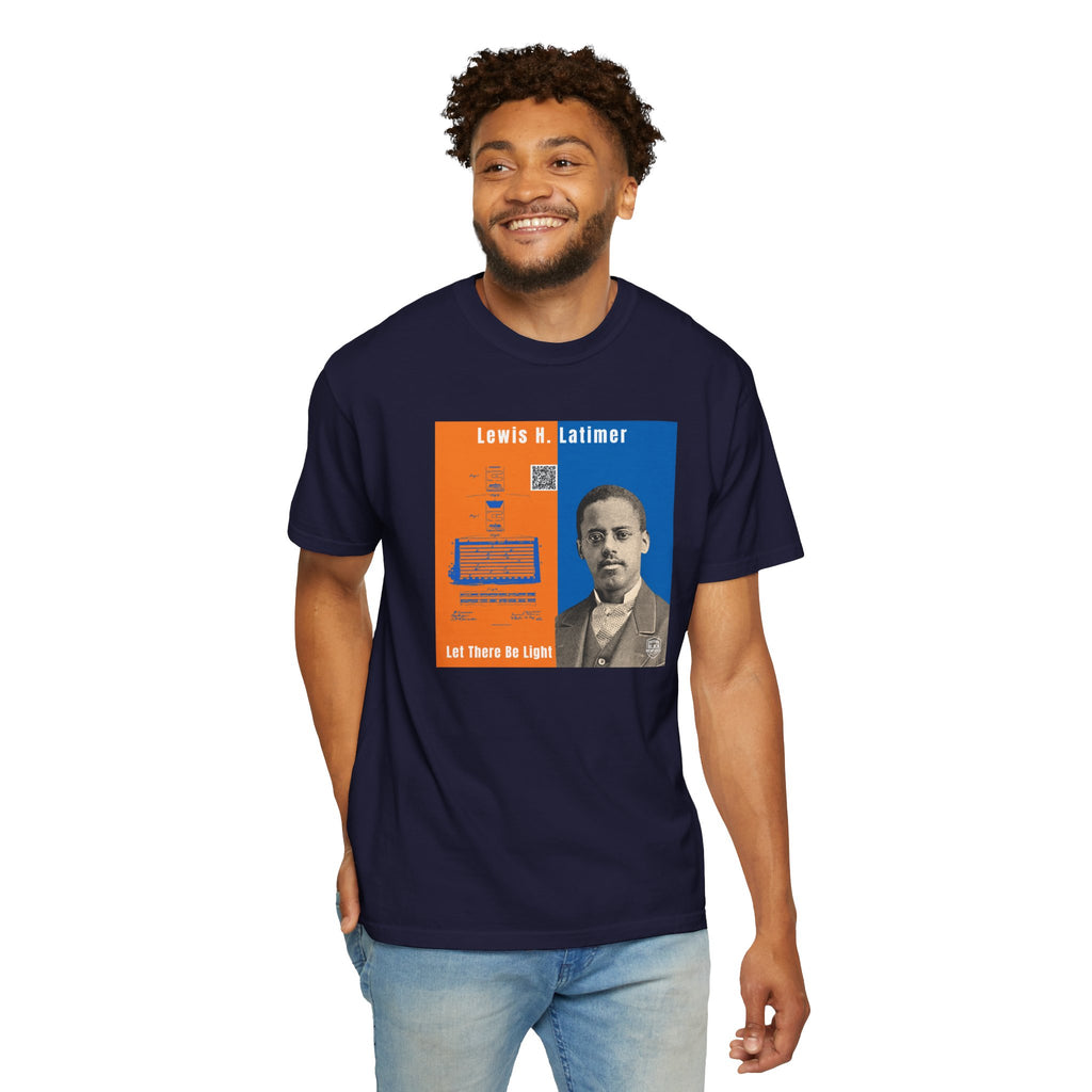 Lewis H. Latimer, Unisex, Historical Portrait T-shirt (City Champs)