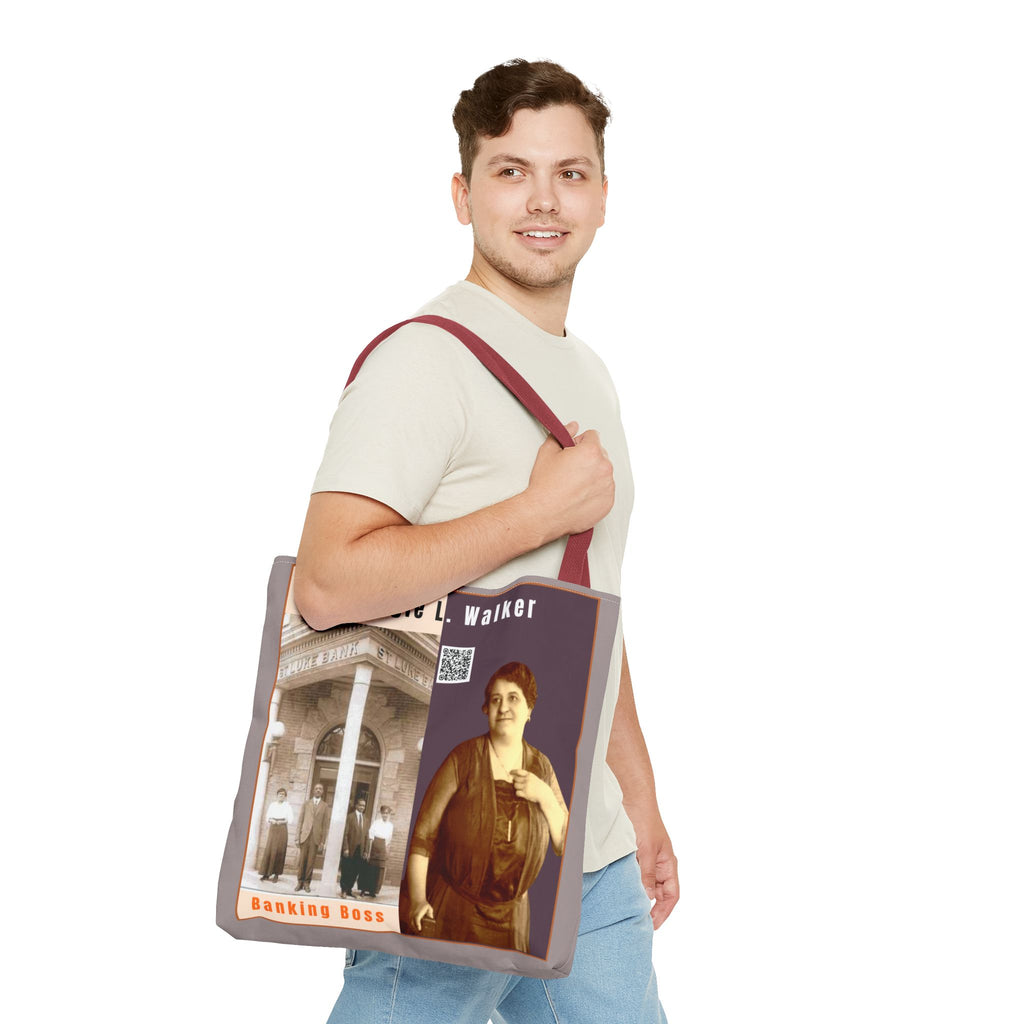 Maggie L. Walker Banking Boss Defend Black Memories Tote Bag