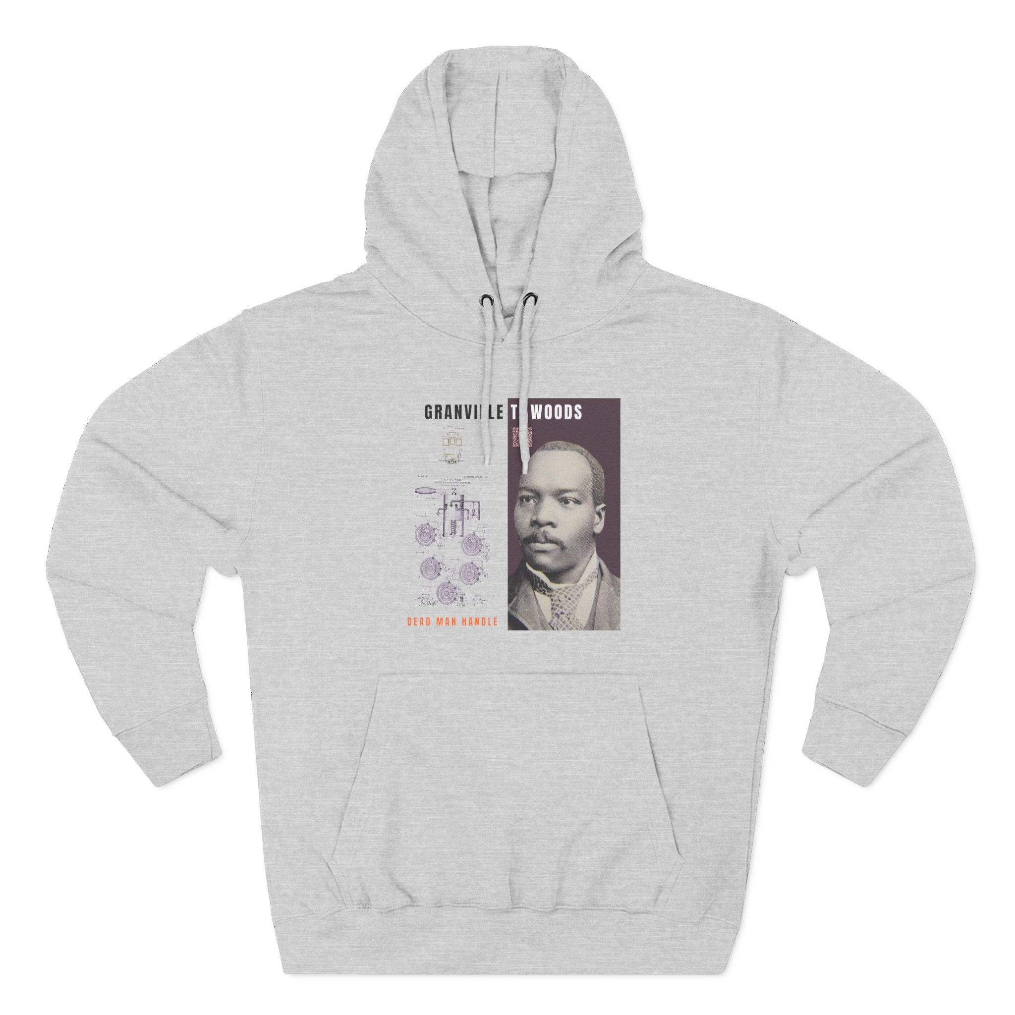 Granville T. Woods, Three-panel Historical Portrait Hoodie