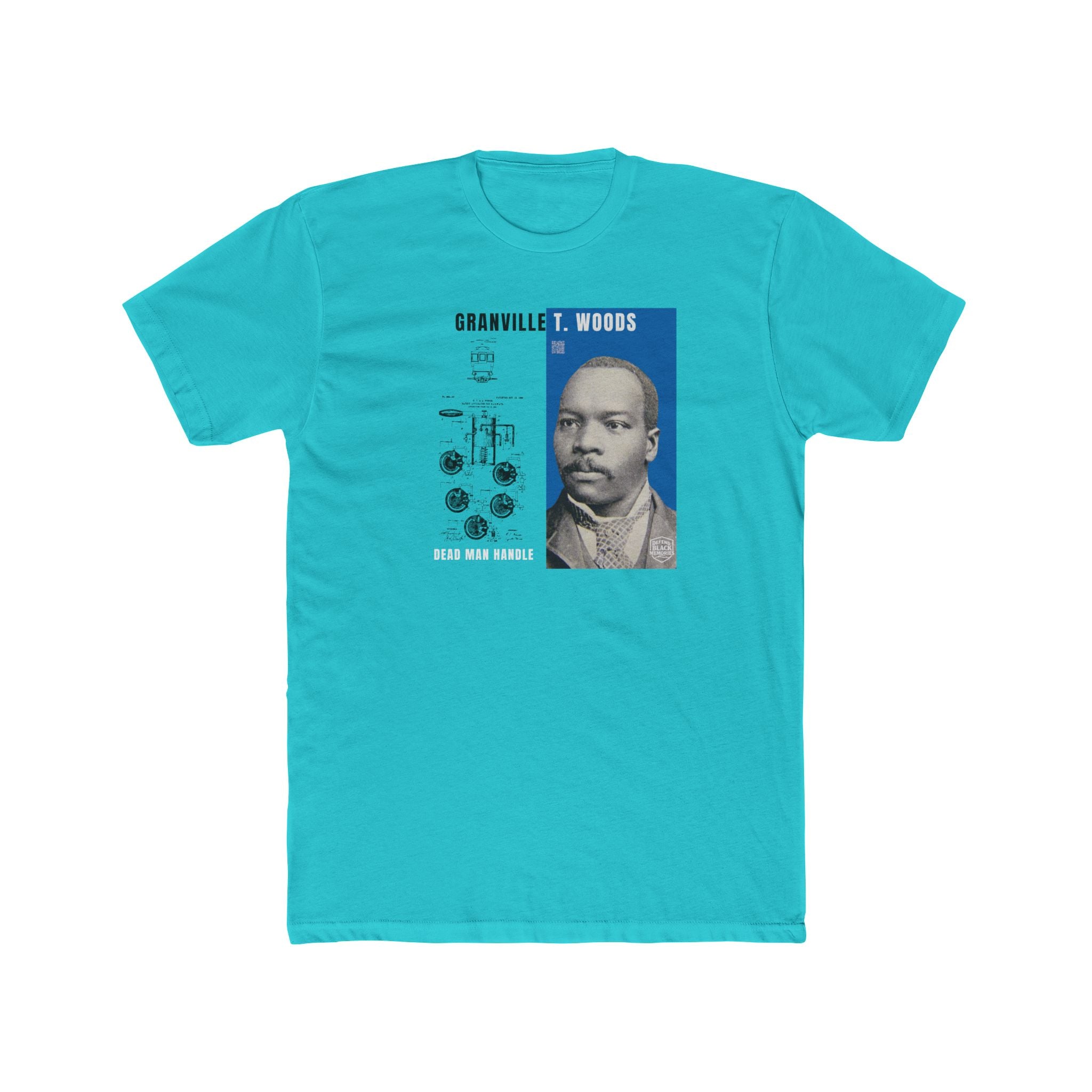 Granville T. Woods, Unisex, Historical Portrait T-Shirt (City Champs)