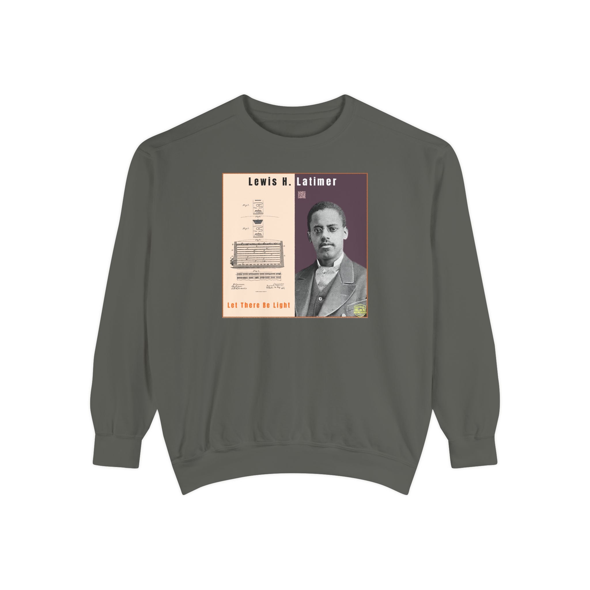 Lewis Latimer Unisex Garment-Dyed Sweatshirt (City Champs)