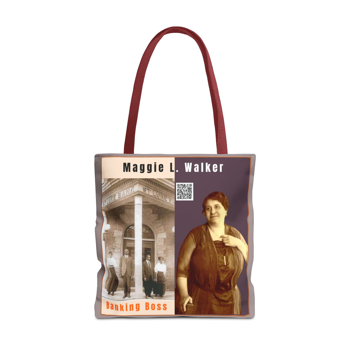 Maggie L. Walker Banking Boss Defend Black Memories Tote Bag