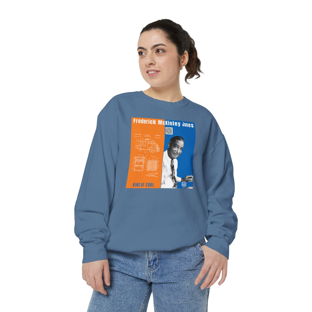 Frederick McKinley Jones, Unisex, Garment-Dyed Sweatshirt (City Champs)