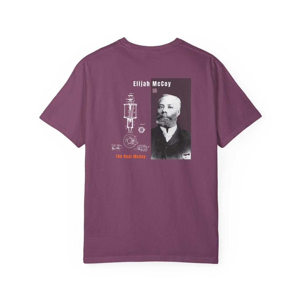 Elijah McCoy, Unisex, 2 Side, Historical Portrait T-shirt