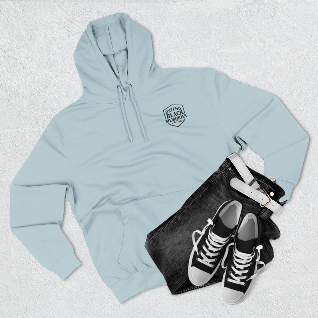Granville T. Woods, 2 Side, Three-Panel Fleece Hoodie