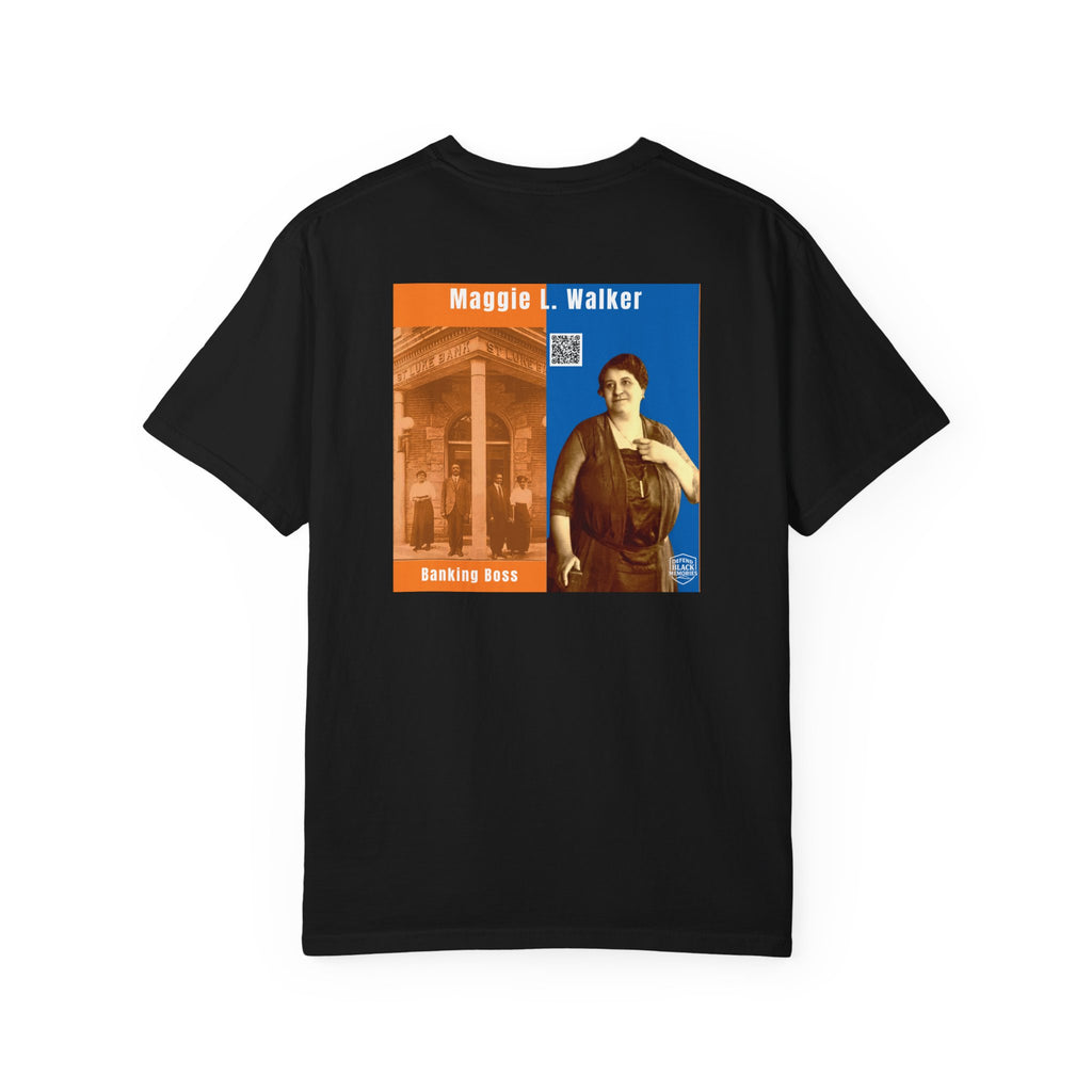 Maggie L. Walker, Unisex, 2 Side Historical Portrait T-shirt