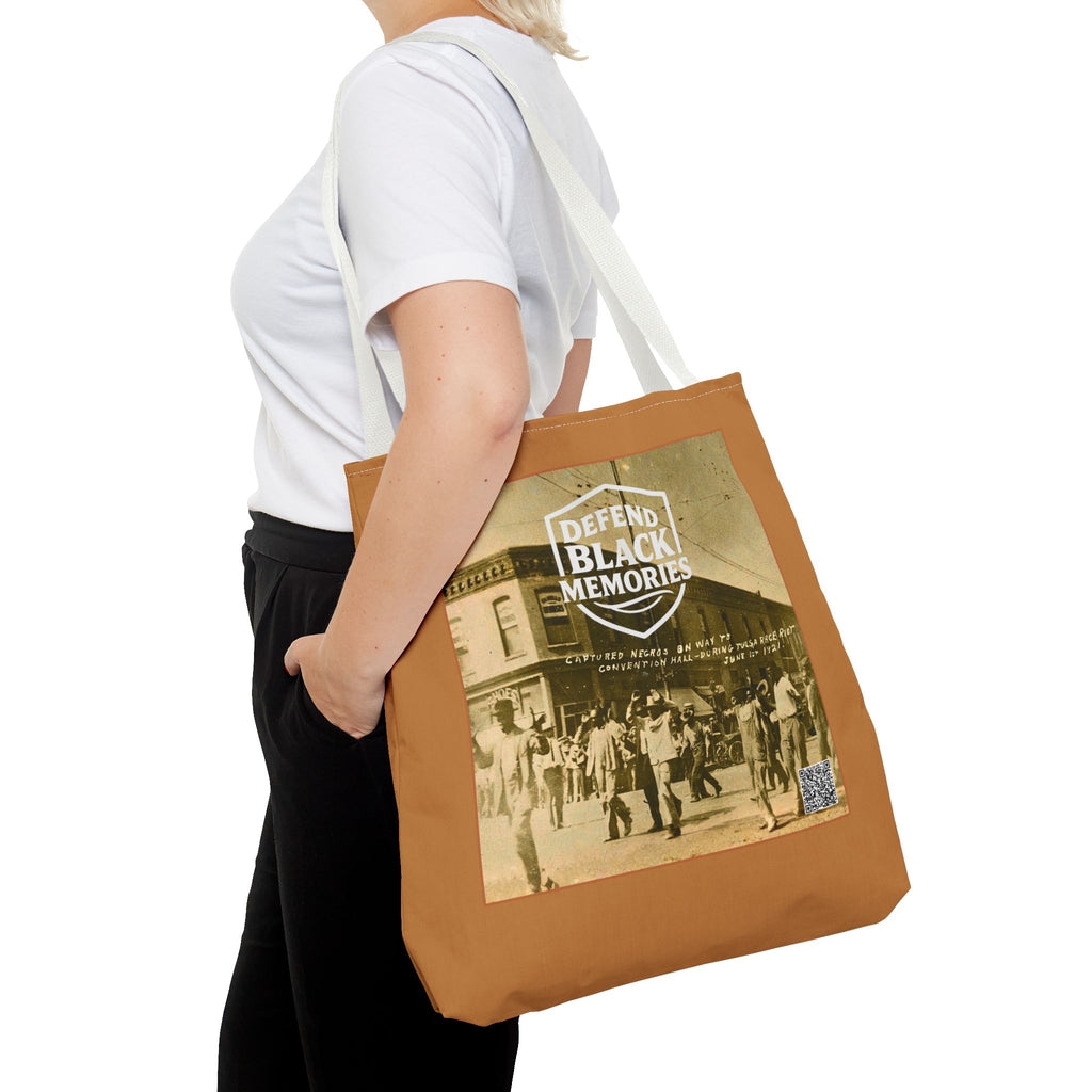 Tulsa Massacre Tote Bag (Light Brown)