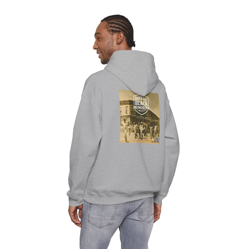 Tulsa Race Massacre, Historical Portrait Hoody, w/Back Graphic