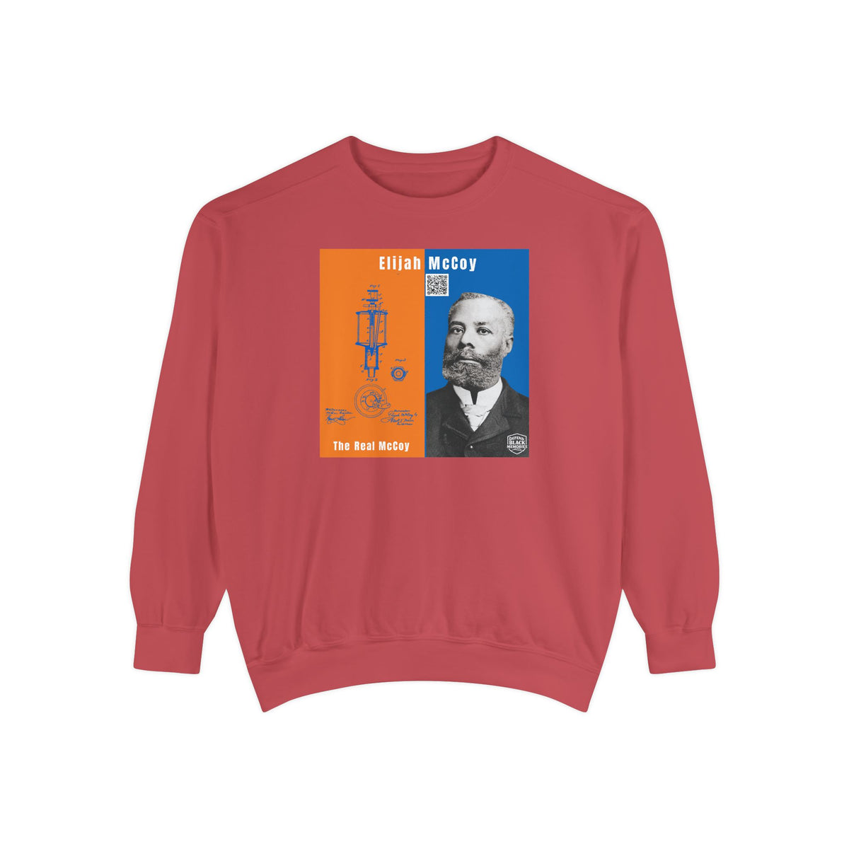 "The Real McCoy" Elijah McCoy Garment Dyed Tribute Sweatshirt (City Champs)