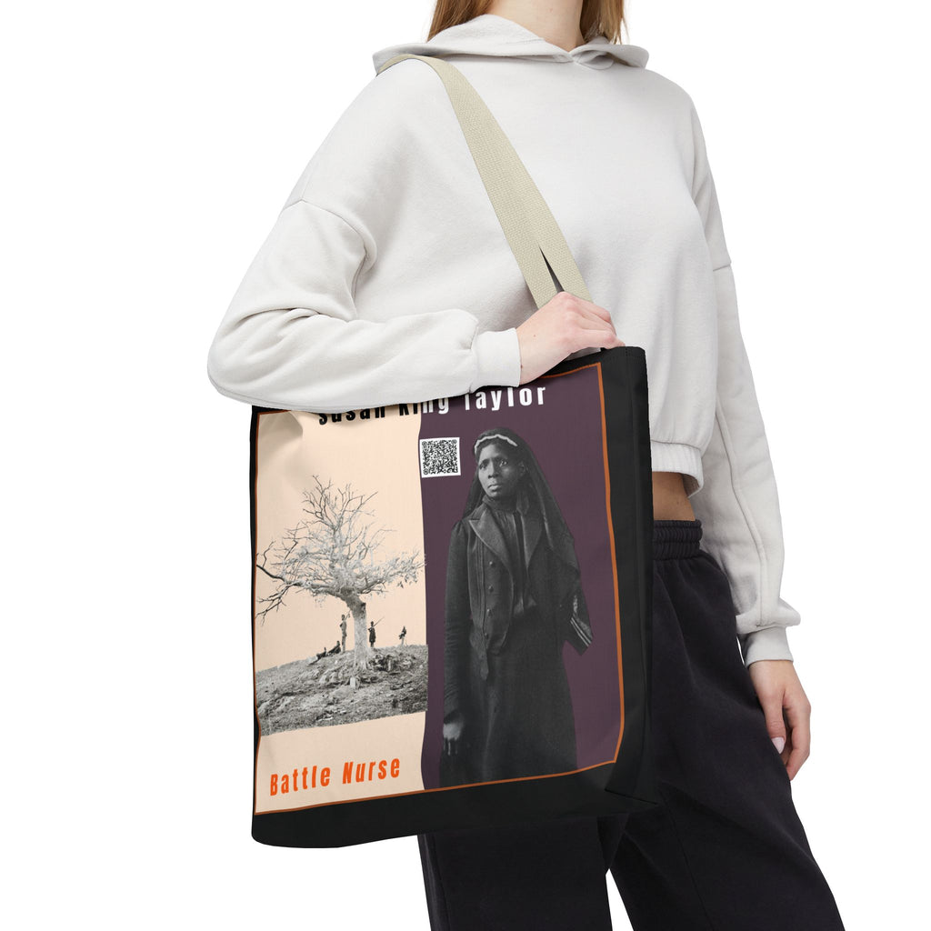Susan King Taylor Battle Nurse Black History Tote Bag
