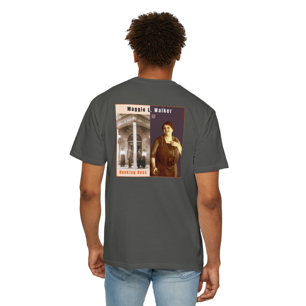 Maggie L. Walker, Unisex, 2 Side Historical Portrait T-shirt