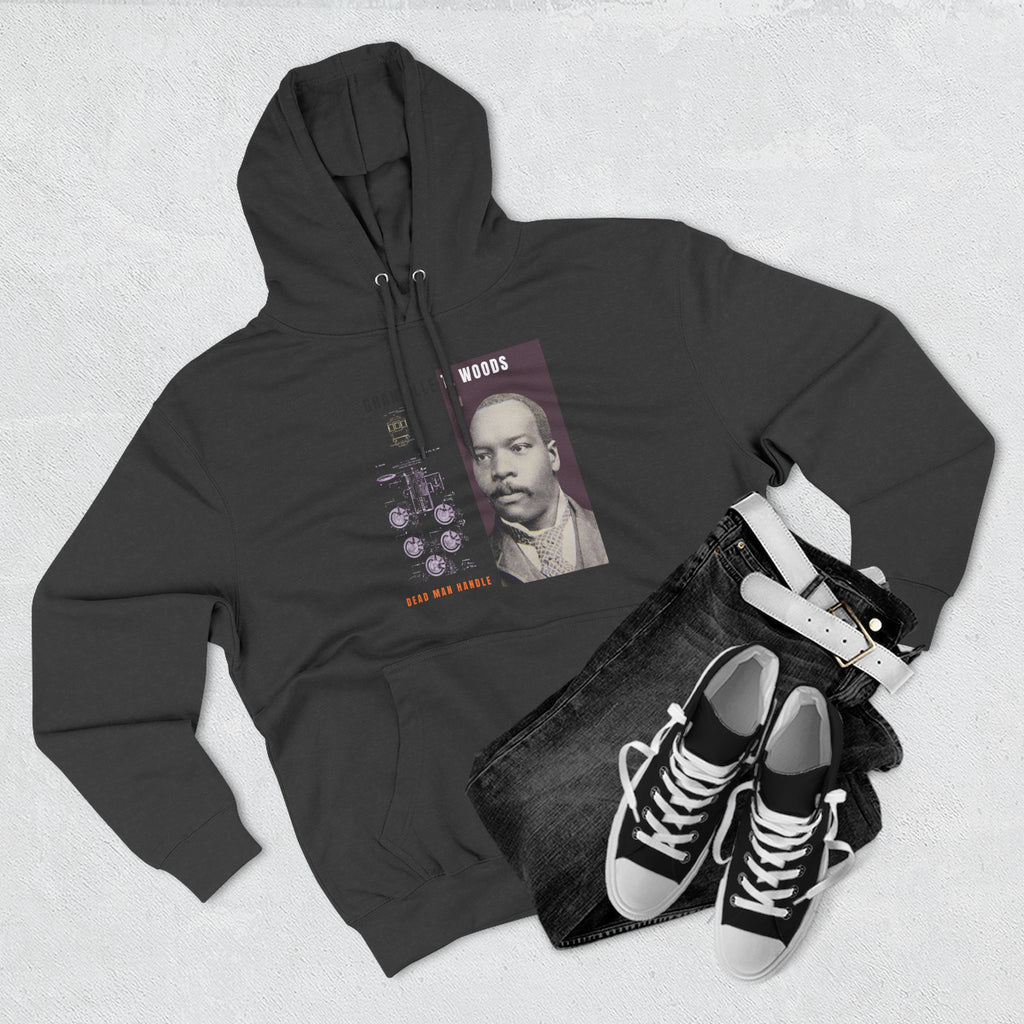 Granville T. Woods, Three-panel Historical Portrait Hoodie (City Champs)